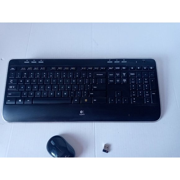 Logitech MK520 Advanced Wireless Keyboard & Mouse Combo K520 M187 Set - Picture 9 of 16